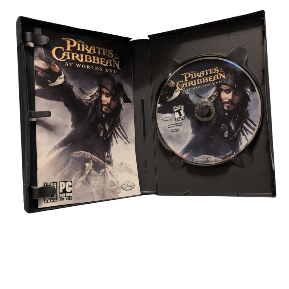 Lot Of 3 PC CD Video Games Pirates Of The Caribbean Sim City 4 Ratatouille CIB